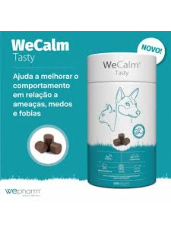 WEPHARM WeCalm Tasty, Calming Soft Chews  Stress & Anxiety Relief for Dogs & Cats ,30 Chews From Varmacy - Image 2